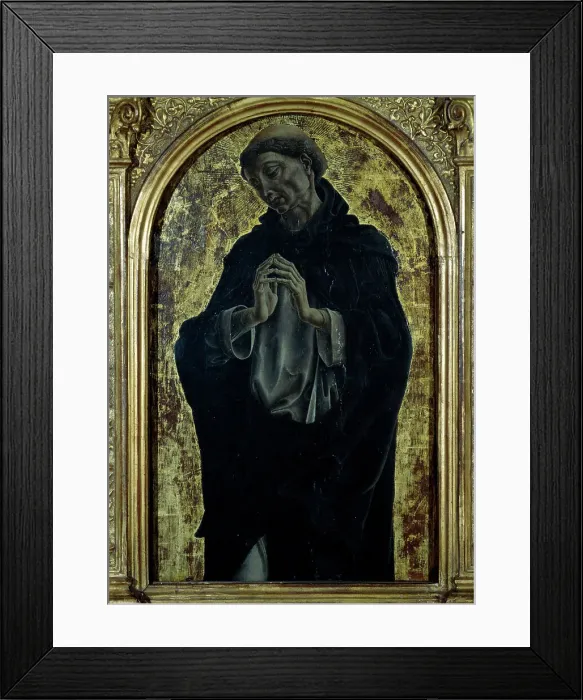 Framed Print : Saint Domenic by Ture Framed Print : Saint Domenic by Ture