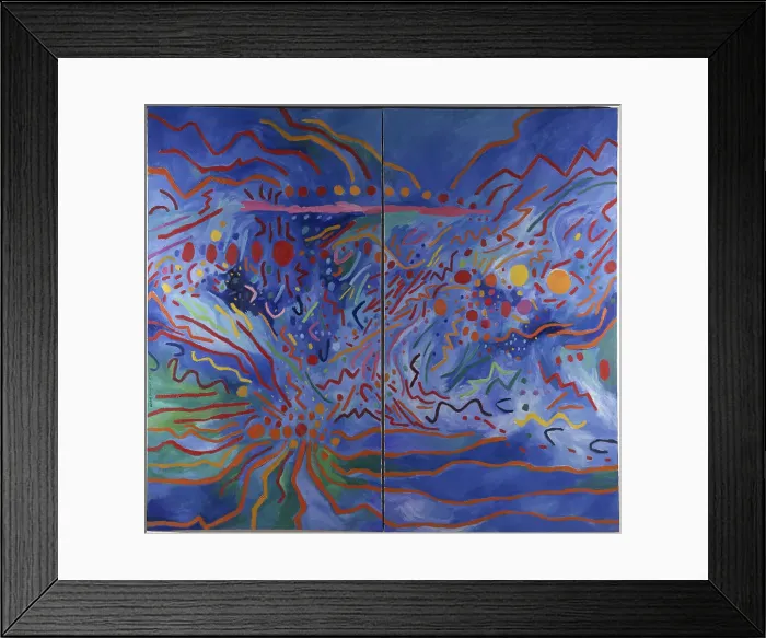 Framed Print : Radiation Explorations 12 by Thompson