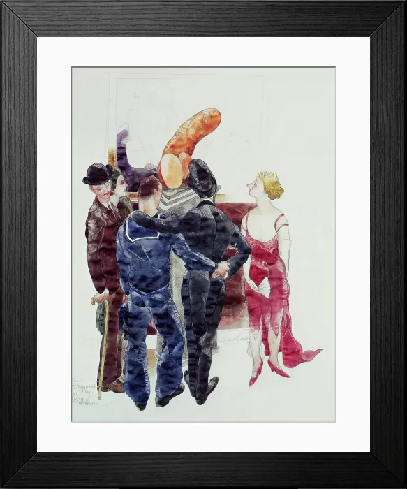 Framed Print : Distinguished Air by Demuth