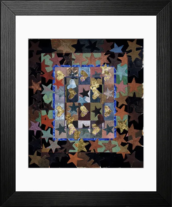 Framed Print : Star Heart Series #15 by Whitehouse-Holm Framed Print : Star Heart Series #15 by Whitehouse-Holm