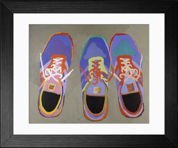 Framed Print : Shoe Series #14 by Whitehouse-Holm Framed Print : Shoe Series #14 by Whitehouse-Holm