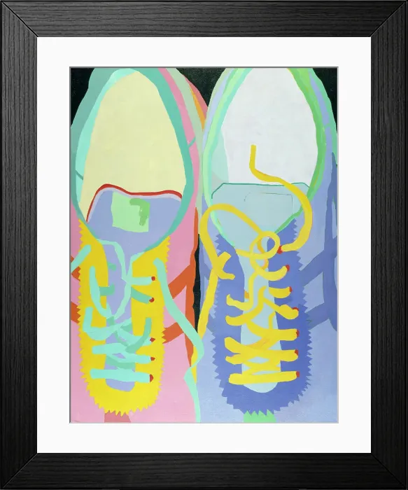 Framed Print : Shoe Series #12 by Whitehouse-Holm