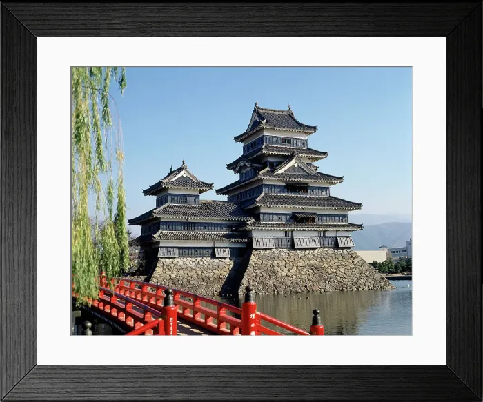 Framed Print : Matsumoto Castle, Matsumoto, Japan Framed Print : Matsumoto Castle, Matsumoto, Japan