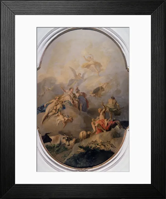 Framed Print : Judgement of Paris by Amigoni Framed Print : Judgement of Paris by Amigoni