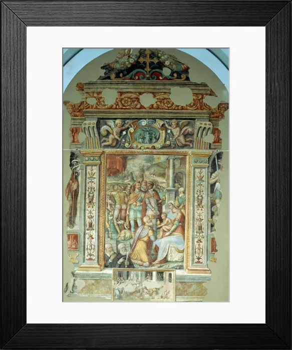 Framed Print : Adoration of the Magi Framed Print : Adoration of the Magi