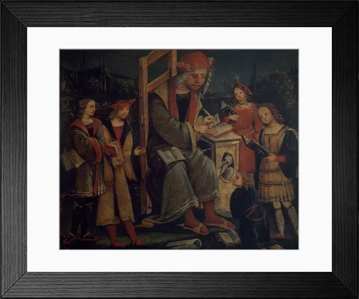 Framed Print : Saint Cassian in the Cathedral by Aspertini Framed Print : Saint Cassian in the Cathedral by Aspertini