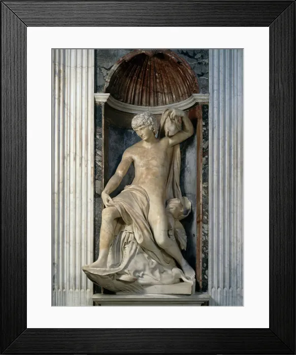 Framed Print : Giona Che Esce Dalla Balena by Lorenzetto Framed Print : Giona Che Esce Dalla Balena by Lorenzetto