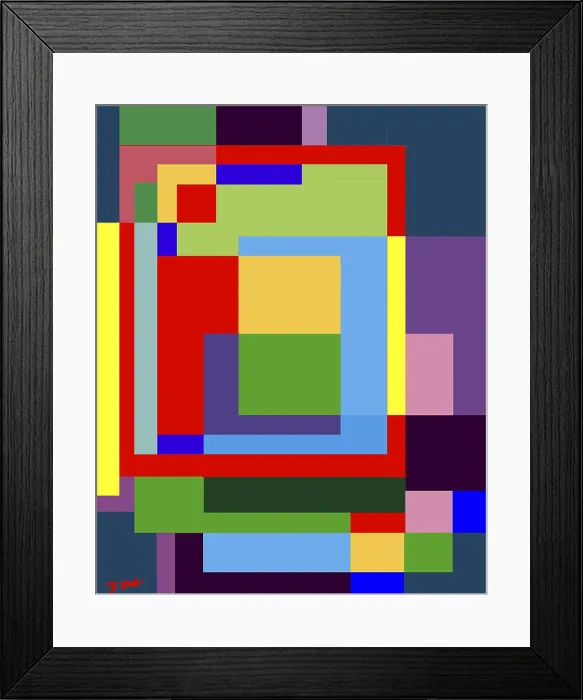 Framed Print : Abstract #7 by Ong Framed Print : Abstract #7 by Ong