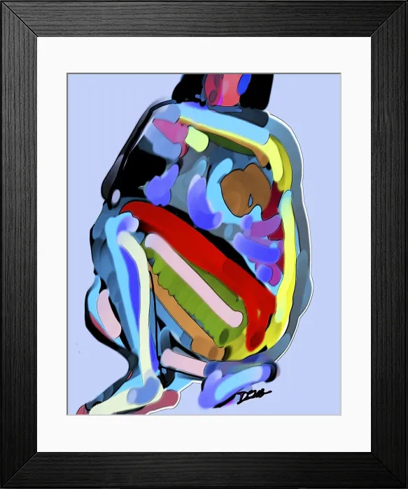 Framed Print : Abstract #8 by Ong Framed Print : Abstract #8 by Ong