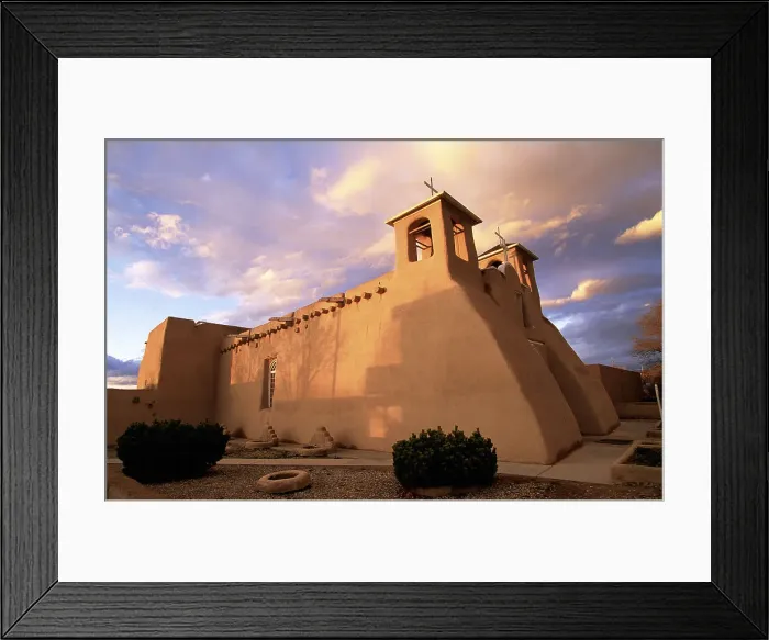 Framed Print : St. Francis of Assisi, Ranchos de Taos, New Mexico, USA Framed Print : St. Francis of Assisi, Ranchos de Taos, New Mexico, USA