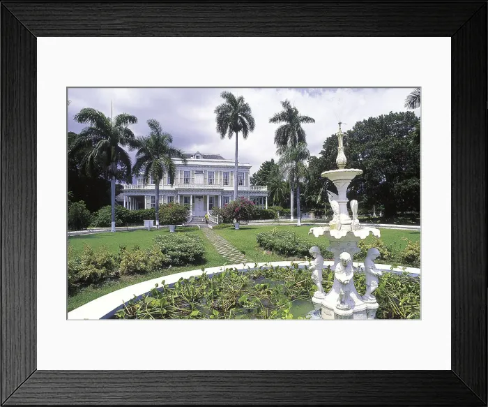 Framed Print : Devon House, Kingston, Jamaica