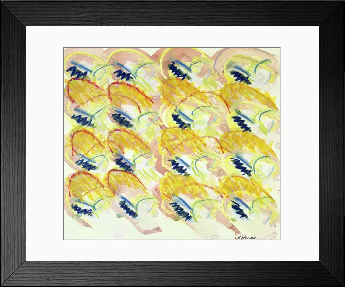 Framed Print : Abstract #15 by Whitehouse-Holm