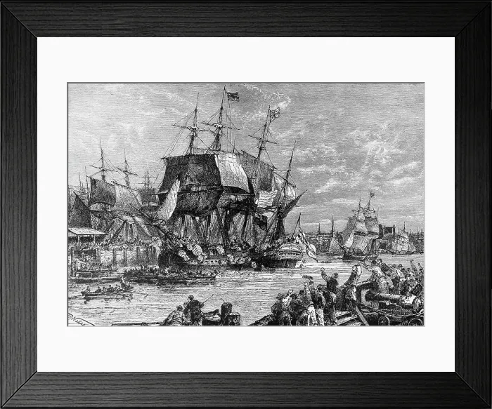 Framed Print : Boston Tea Party-December 16, 1773 Framed Print : Boston Tea Party-December 16, 1773
