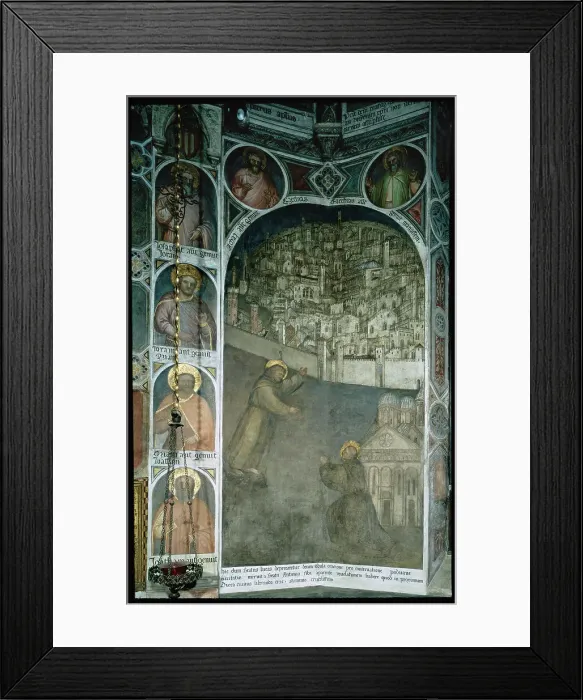 Framed Print : Saint Antony Entrusts the Protection of the City of Padua to the Blessed Luke Framed Print : Saint Antony Entrusts the Protection of the City of Padua to the Blessed Luke