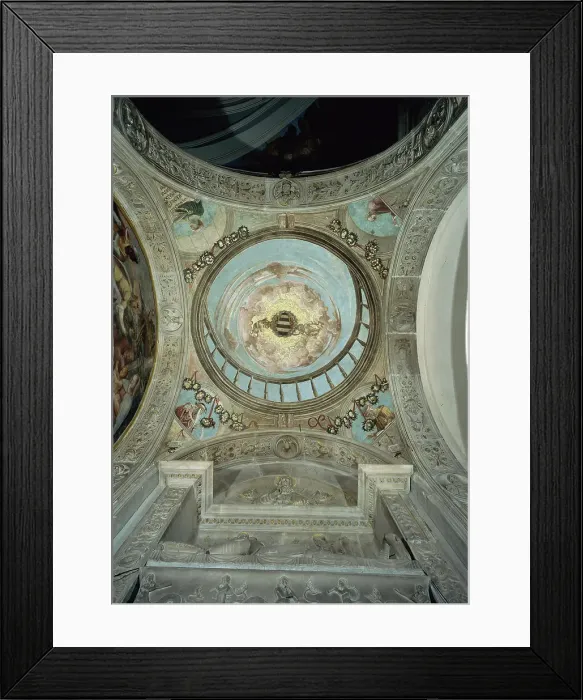 Framed Print : Ceiling of the Chapel Carafe Framed Print : Ceiling of the Chapel Carafe