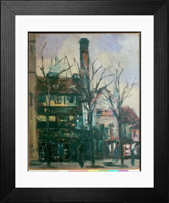 Framed Print : Factory In Paris