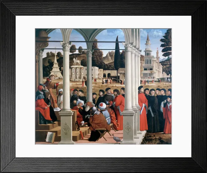 Framed Print : Debate of St. Stephen Framed Print : Debate of St. Stephen