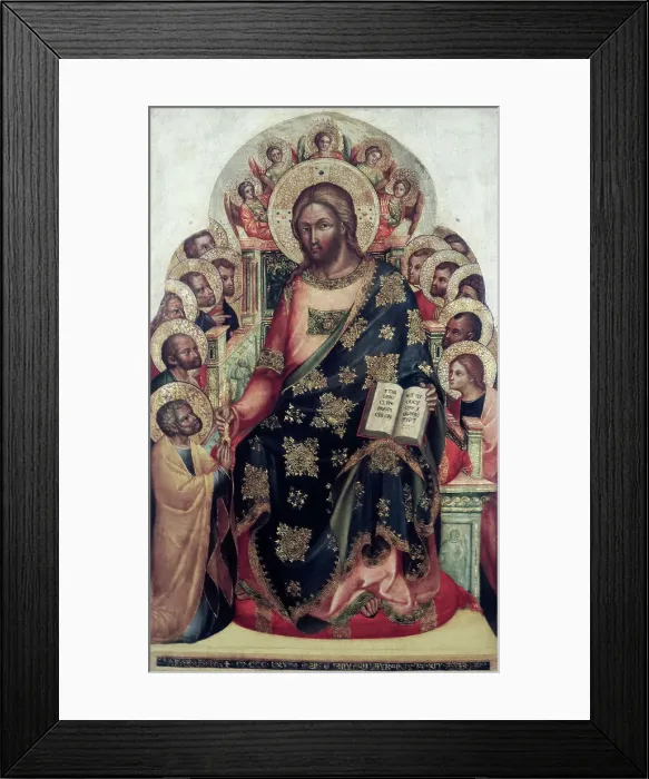 Framed Print : Giving of the Keys by Veneziano Framed Print : Giving of the Keys by Veneziano