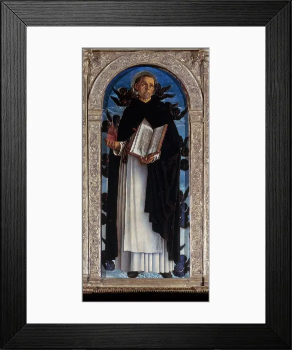 Framed Print : Saint Vincent Ferrer by Bellini Framed Print : Saint Vincent Ferrer by Bellini