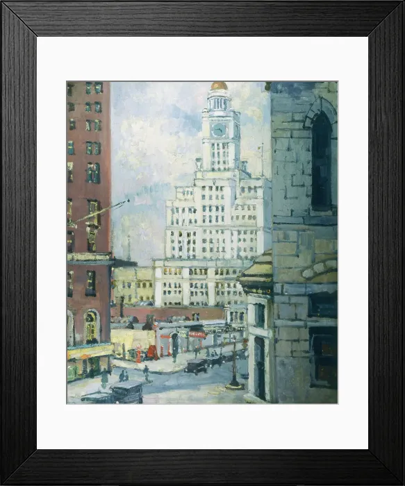 Framed Print : Inquirer Building, Philadelphia by Bradway Framed Print : Inquirer Building, Philadelphia by Bradway