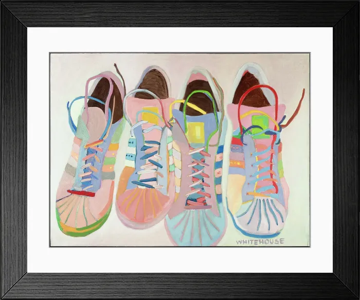 Framed Print : Shoe Series #15 by Whitehouse-Holm Framed Print : Shoe Series #15 by Whitehouse-Holm