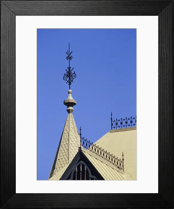 Framed Print : High section view of a museum, Rosson House, Phoenix, Arizona, USA
