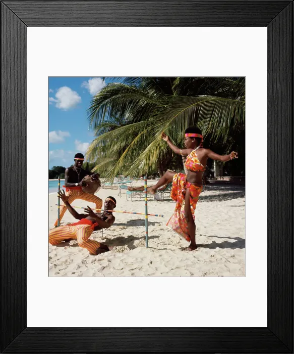 Framed Print : Limbo Dance, Barbados Framed Print : Limbo Dance, Barbados