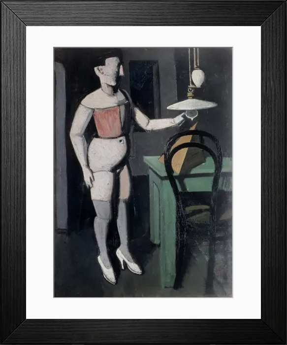 Framed Print : The Lamp by Mario Sironi Framed Print : The Lamp by Mario Sironi