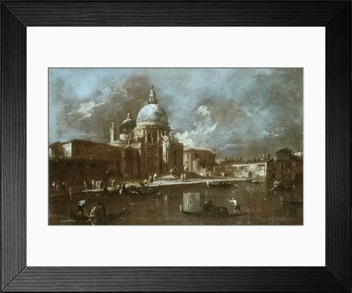 Framed Print : La Salute Guardi, Francesco(1712-1793 Italian) Framed Print : La Salute Guardi, Francesco(1712-1793 Italian)