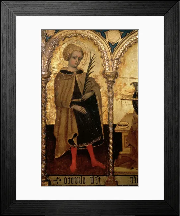 Framed Print : Triptych Detail Jacobello del Fiore Framed Print : Triptych Detail Jacobello del Fiore