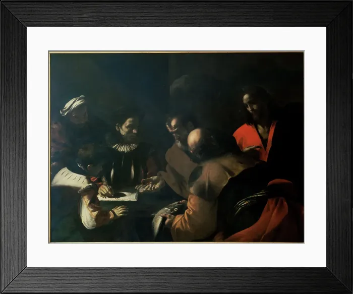 Framed Print : Saint Peter Pays the Tribute Money Framed Print : Saint Peter Pays the Tribute Money