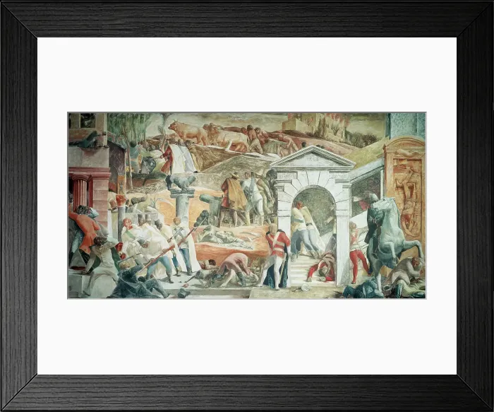 Framed Print : Gesta Della Gioventu Universitaria