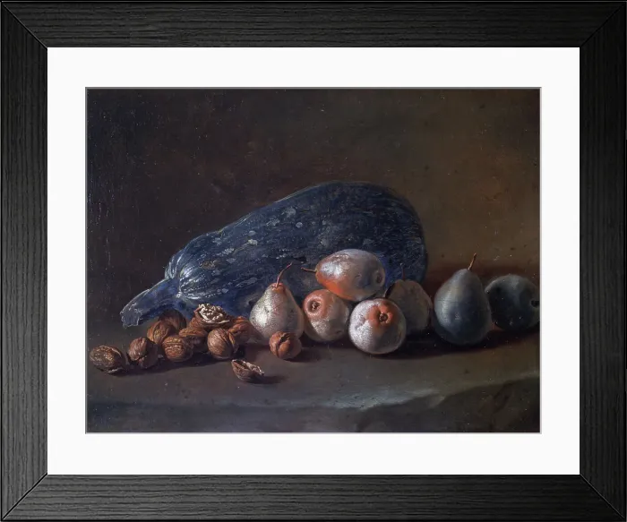 Framed Print : Fruit And Nut Still Life Framed Print : Fruit And Nut Still Life