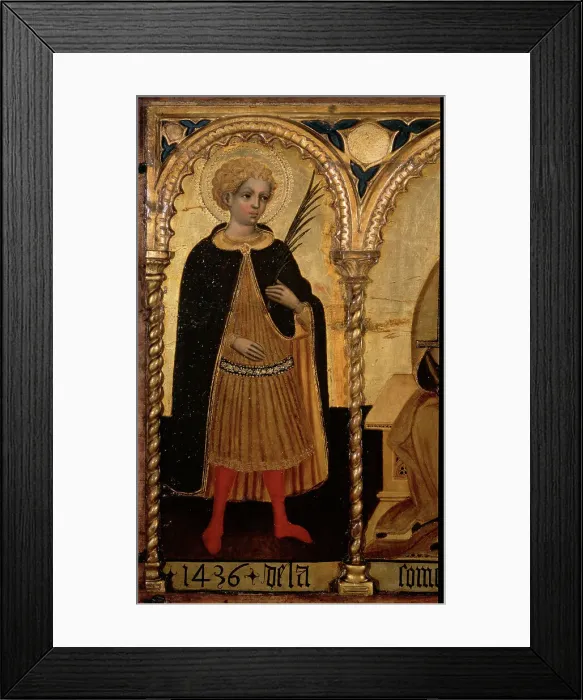 Framed Print : Triptych Detail Jacobello del Fiore Framed Print : Triptych Detail Jacobello del Fiore