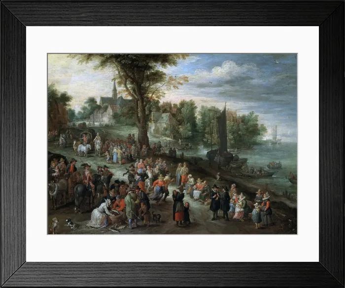 Framed Print : Feast Of The Peasants Framed Print : Feast Of The Peasants