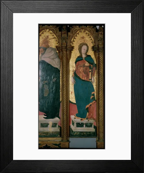 Framed Print : Polyptych Of Saint Jerome - Detail Of Saint Giustina Framed Print : Polyptych Of Saint Jerome - Detail Of Saint Giustina