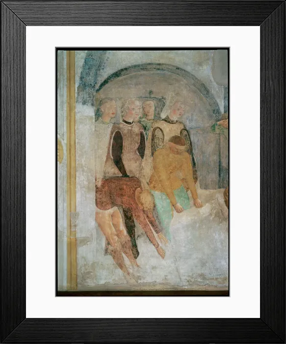 Framed Print : Story of St. Luke - Detail