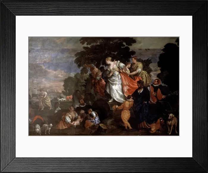 Framed Print : Moses Saved From The Waters Framed Print : Moses Saved From The Waters