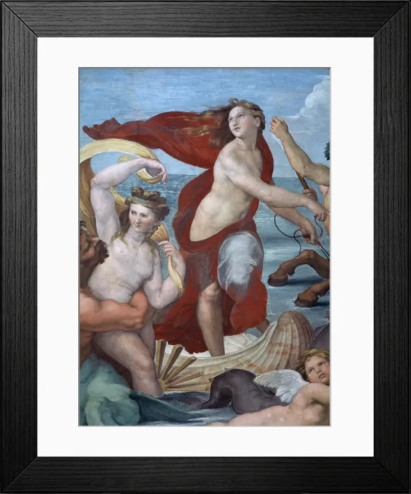 Framed Print : Detail Of Galatea - From The Birth Of Galatea