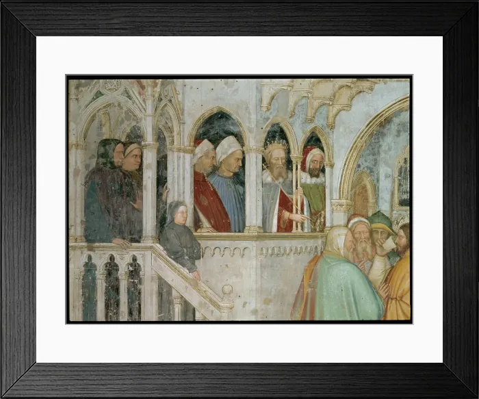 Framed Print : Trial of Saint George Detail Framed Print : Trial of Saint George Detail