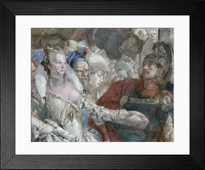 Framed Print : The Meeting Of Anthony & Cleopatra (detail) Framed Print : The Meeting Of Anthony & Cleopatra (detail)