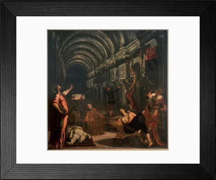 Framed Print : Miracle of Saint Mark by Jacopo Tintoretto Framed Print : Miracle of Saint Mark by Jacopo Tintoretto