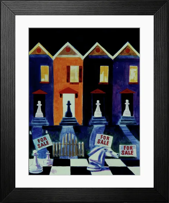 Framed Print : White Flight 2005 Gil Mayers (b) Framed Print : White Flight 2005 Gil Mayers (b)