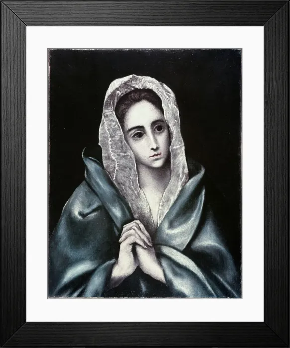 Framed Print : Mater Dolorosa by El Greco