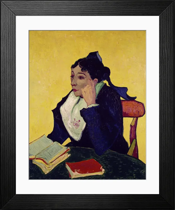 Framed Print : L'Arlesienne: Madame Joseph...by van Gogh Framed Print : L'Arlesienne: Madame Joseph...by van Gogh
