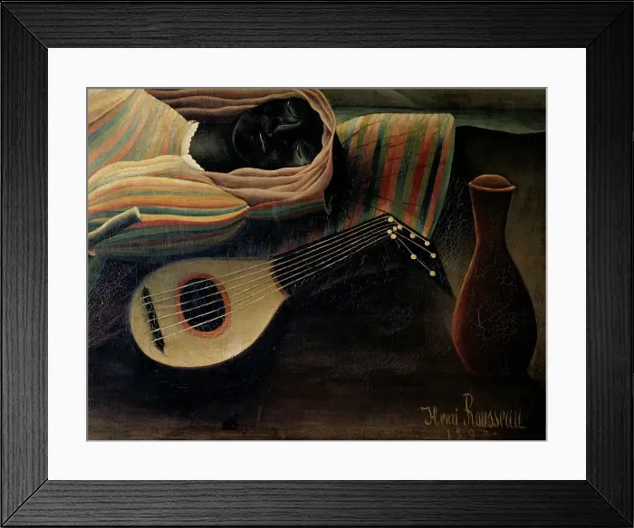 Framed Print : The Sleeping Gypsy by Henri Rousseau