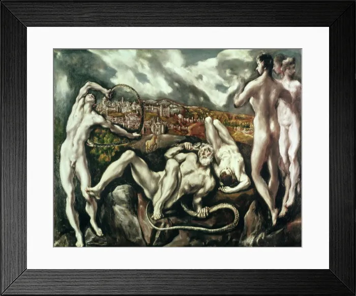 Framed Print : Laocoon by El Greco Framed Print : Laocoon by El Greco