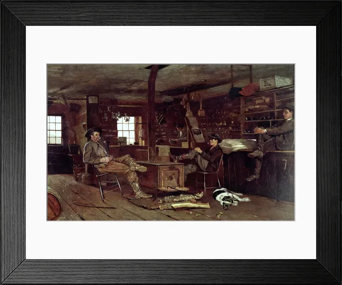 Framed Print : Country Store by Homer