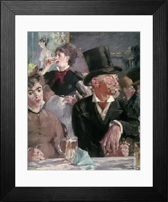 Framed Print : The Cafe Concert by Manet Framed Print : The Cafe Concert by Manet