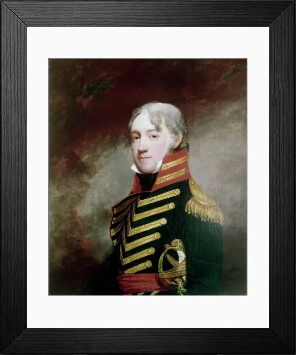 Framed Print : General Fenwick by Stuart Framed Print : General Fenwick by Stuart